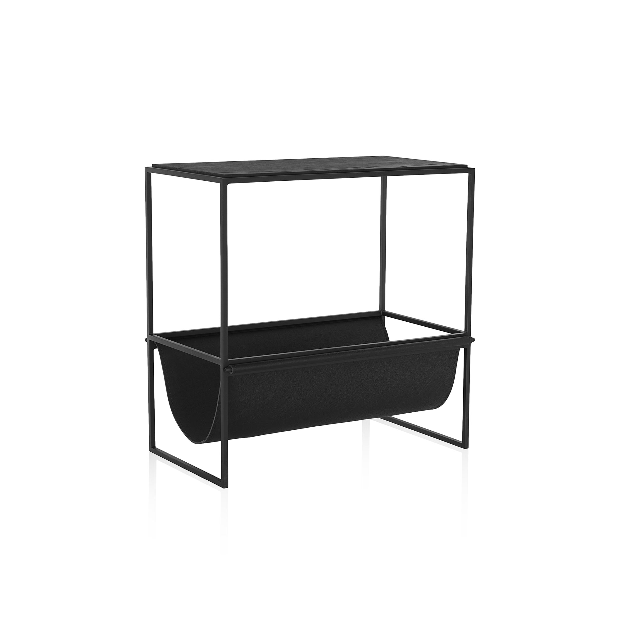 Mesa de Apoio Teca com Revisteiro